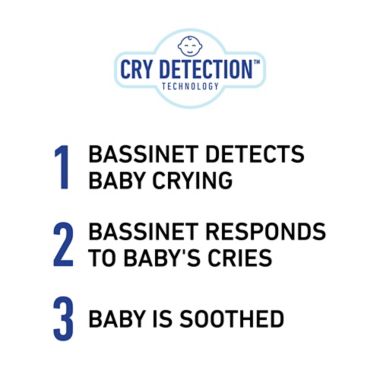Graco&reg; Sense2Snooze&reg; Bassinet with Cry Detection&trade; Technology in Hamilton. View a larger version of this product image.