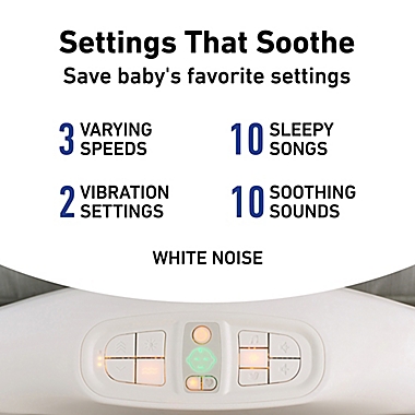 Graco&reg; Sense2Snooze&reg; Bassinet with Cry Detection&trade; Technology in Hamilton. View a larger version of this product image.