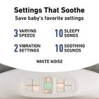 Alternate image 4 for Graco&reg; Sense2Snooze&reg; Bassinet with Cry Detection&trade; Technology in Hamilton