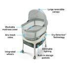 Alternate image 6 for Graco&reg; Sense2Snooze&reg; Bassinet with Cry Detection&trade; Technology in Hamilton