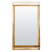 Safavieh Resa 18-Inch x 32-Inch Rectangular Wall Mirror in Gold