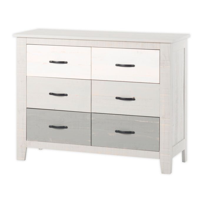 Forever Eclectic Child Craft Long Beach 6 Drawer Dresser In