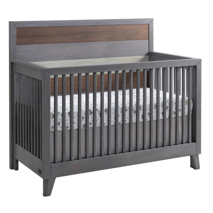 Soho Baby Cascade 4 In 1 Convertible Crib In Grey Bed Bath Beyond