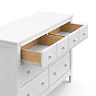 Alternate image 2 for Graco Benton 6 Drawer Dresser in White