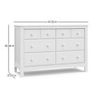 Alternate image 6 for Graco&reg; Benton 6 Drawer Dresser in Espresso