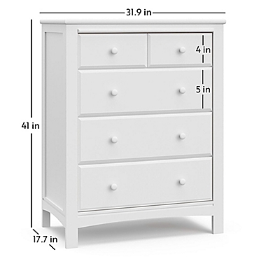 Graco&reg; Benton 4-Drawer Dresser in Espresso. View a larger version of this product image.