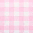 Alternate image 1 for Trend Lab&reg; Buffalo Check Fitted Flannel Crib Sheet in Pink/White