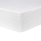 Alternate image 0 for Trend Lab&reg; Herringbone Fitted Flannel Crib Sheet in Grey/White