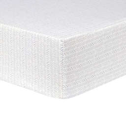 Trend Lab® Herringbone Fitted Flannel Crib Sheet