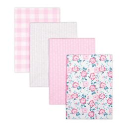 Trend Lab® 4-Pack Flannel Receiving Blankets