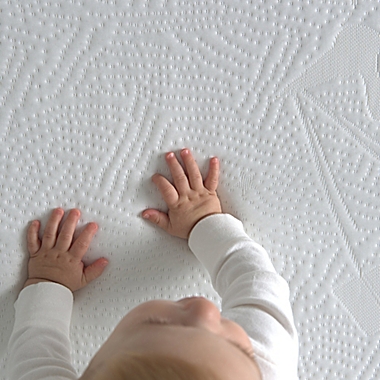 Bundle of Dreams&reg; 100% Breathable 3-Inch Firm Mini Crib Mattress in White. View a larger version of this product image.