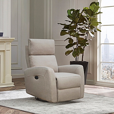 Westwood Design Jordan Triple Power Glider and Recliner with Built in USB. View a larger version of this product image.