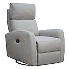 Alternate image 0 for Westwood Design Jordan Triple Power Glider and Recliner with Built in USB in Fog