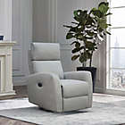 Alternate image 2 for Westwood Design Jordan Triple Power Glider and Recliner with Built in USB in Fog