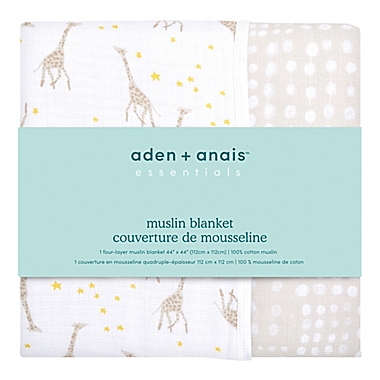 aden + anais&reg; essentials Muslin Blanket. View a larger version of this product image.