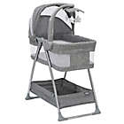 Alternate image 0 for Simmons Kids City Sleeper Trendy Bassinet in Grey with Electronic Mobile by Delta Children