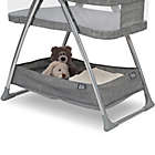 Alternate image 7 for Simmons Kids City Sleeper Trendy Bassinet in Grey with Electronic Mobile by Delta Children