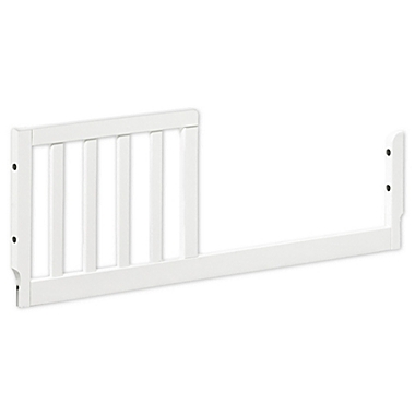 DaVinci Mini Toddler Bed Conversion Kit (M20399) in White. View a larger version of this product image.
