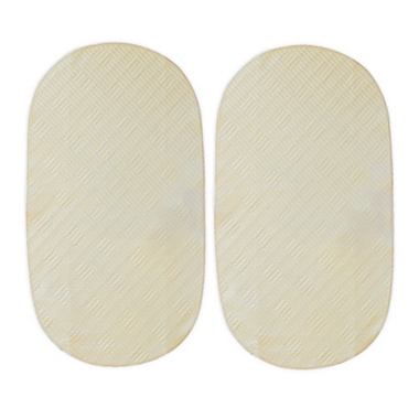 Boppy&reg; Organic Cotton Top Waterproof Liners in Cream (Set of 2). View a larger version of this product image.