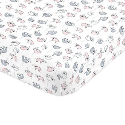 sloth cot sheets