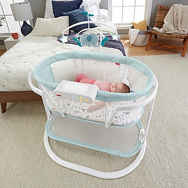 Fisher-Price&reg; Soothing Motions&trade; Bassinet in Pacific Pebble. View a larger version of this product image.