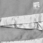 Alternate image 1 for Little Giraffe&reg; Posh&trade; Mink Receiving Blanket in Silver