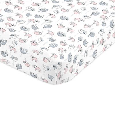 sloth crib sheets