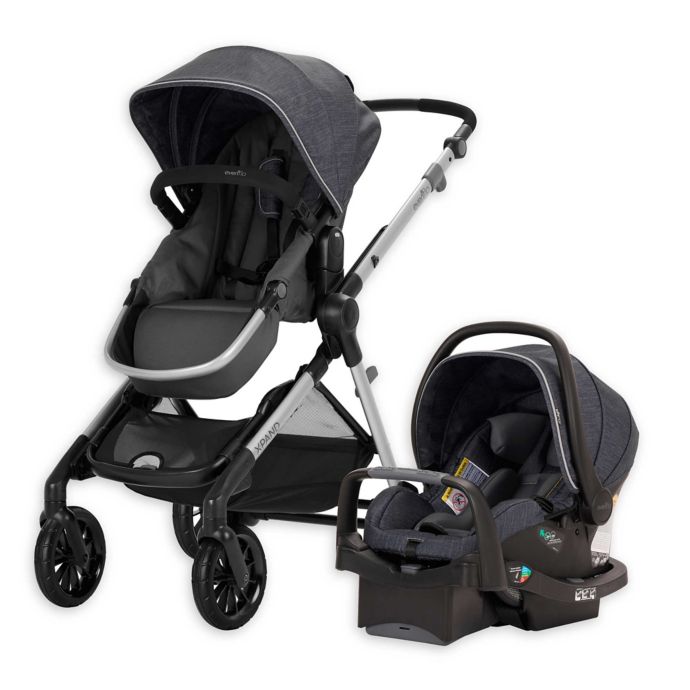 Evenflo Pivot Xpand Modular Travel System In Roan Buybuy Baby