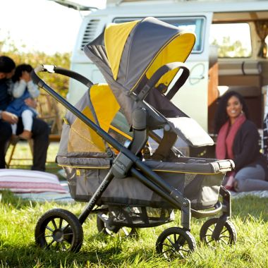 Evenflo&reg; Pivot Xplore&trade; Stroller Wagon Second Seat in Wayfarer. View a larger version of this product image.
