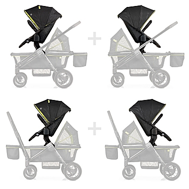 Evenflo&reg; Pivot Xplore&trade; Stroller Wagon Second Seat in Wayfarer. View a larger version of this product image.