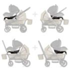 Alternate image 2 for Evenflo&reg; Pivot Xplore&trade; Infant Car Seat Adapter in Black