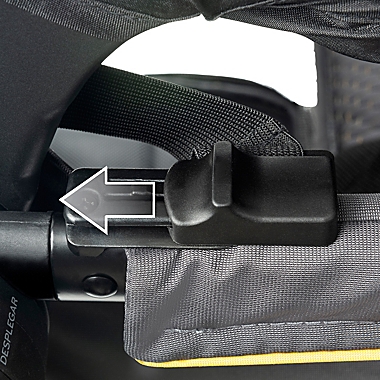 Evenflo&reg; Pivot Xplore&trade; Infant Car Seat Adapter in Black. View a larger version of this product image.