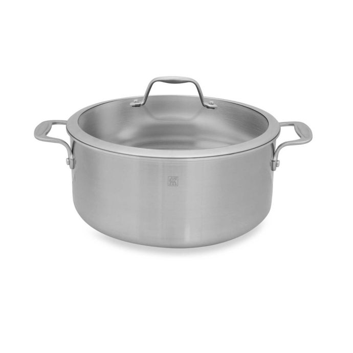 Zwilling J.A. Henckels Spirit Stainless Steel Covered Dutch Ovens Bed