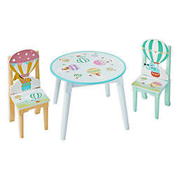 Fantasy Fields™ 3-Piece Hot Air Balloons Table and Chairs Set