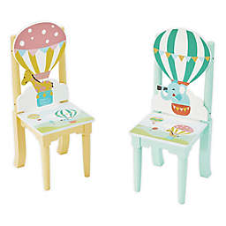 Fantasy Fields© Hot Air Balloons Side Chairs (Set of 2)