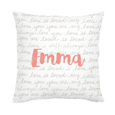 throw pillows with words