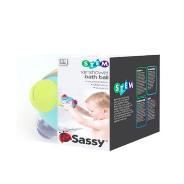 Sassy&reg; Rain Shower Bath Ball. View a larger version of this product image.