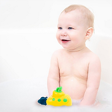 Sassy&reg; Pull-and-Go Submarine Plastic Bath Toy. View a larger version of this product image.