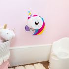 Alternate image 3 for Kookooloos Unicorn Potty Paper Holder in White