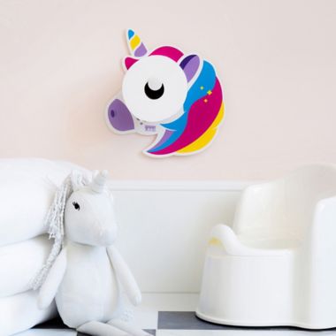 Kookooloos Unicorn Potty Paper Holder in White. View a larger version of this product image.