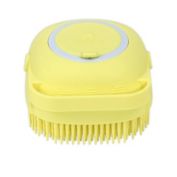 Scrub-A-Dubdub Baby Brush and Soap Dispenser in Yellow
