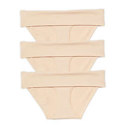 Motherhood Maternity® X-Large 3-Pack Fold-Over Maternity Panties in Nude
