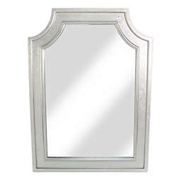 W Home 31.5-Inch x 43.5-Inch Rectangular Arched Wall Mirror in Silver