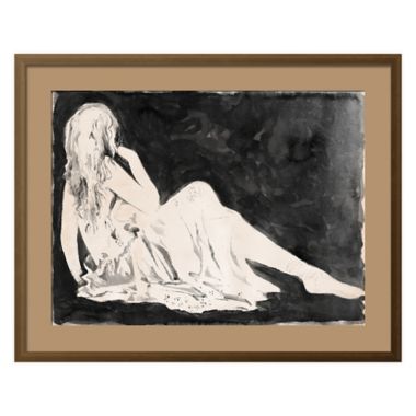 PTM Images Thinking Out Loud 31-Inch x 23-Inch Framed Wall Art. View a larger version of this product image.