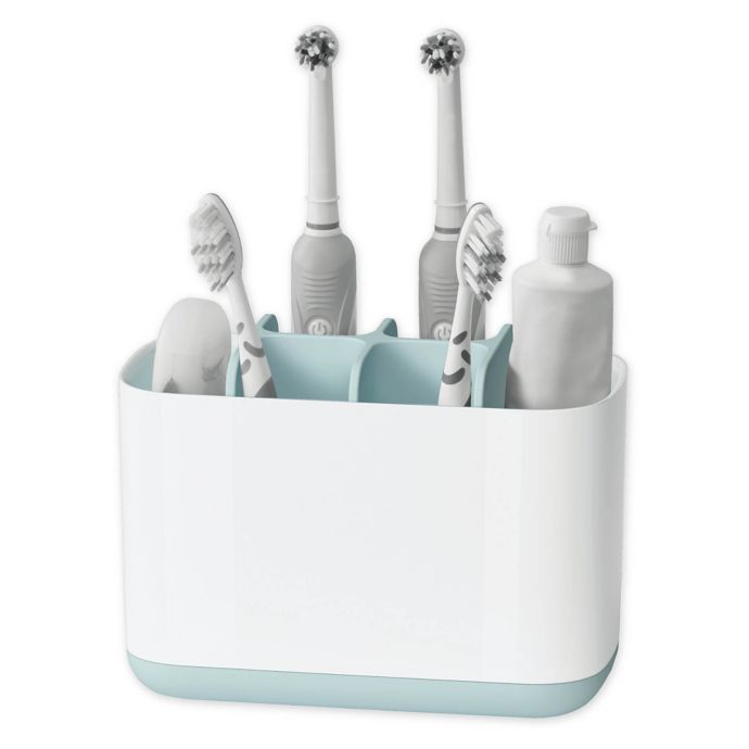 Joseph Joseph® EasyStore™ Large Toothbrush Caddy in Blue Bed Bath and