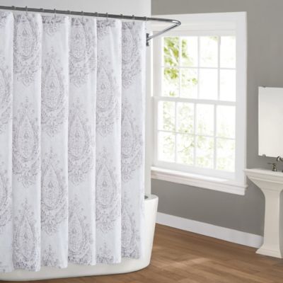 Cottage Classics Paisley Blossom Shower, Extra Long Shower Curtains Australia