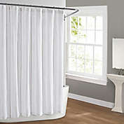 Cottage Classics Warm Hearth Stripe Shower Curtain