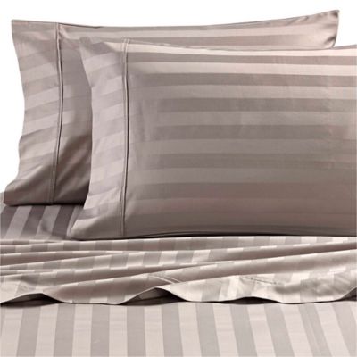 Details about   Three-Quarter Size 8" to 15" Extra Deep Pkt 1000 Count Striped Color Sheet Set 