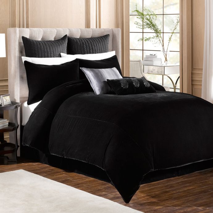 black duvet covers queen