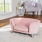 Alternate image 2 for Enchanted Home&trade; Pet Romy Small Pet Sofa Bed in Blush